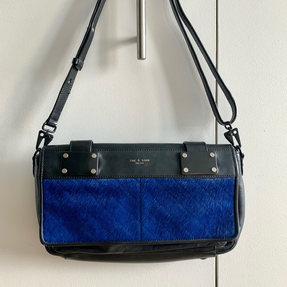 rag & bone horsehair pilot clutch